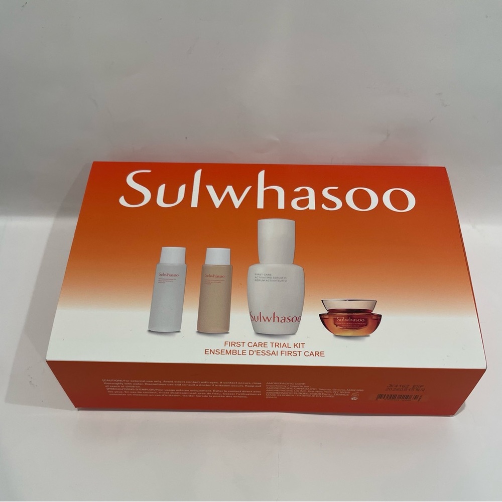 Sulwhasoo
First Care Trial Kit (Mini sizes), New, unopened